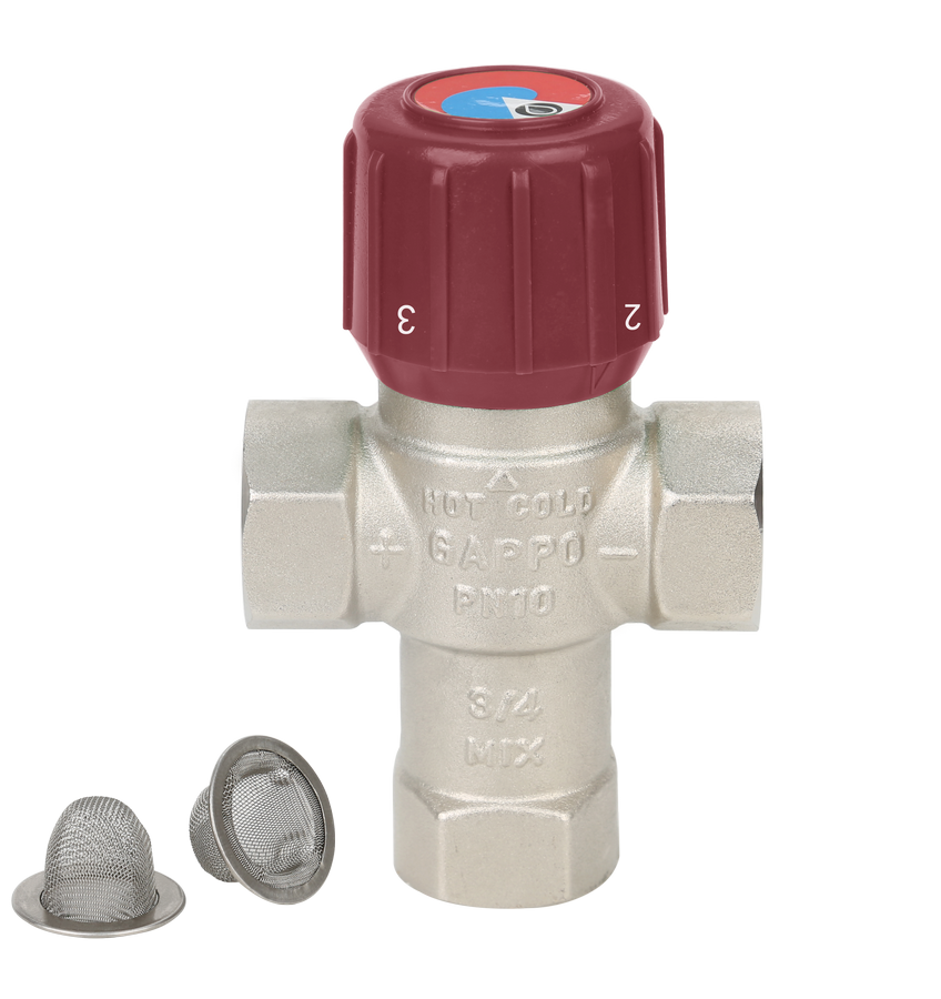 Термостатический смесительный клапан для ГВС Gappo G1445.05 - фото 1 - id-p190938426