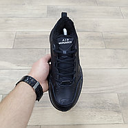 Кроссовки Nike Air Monarch IV Black с мехом, фото 3