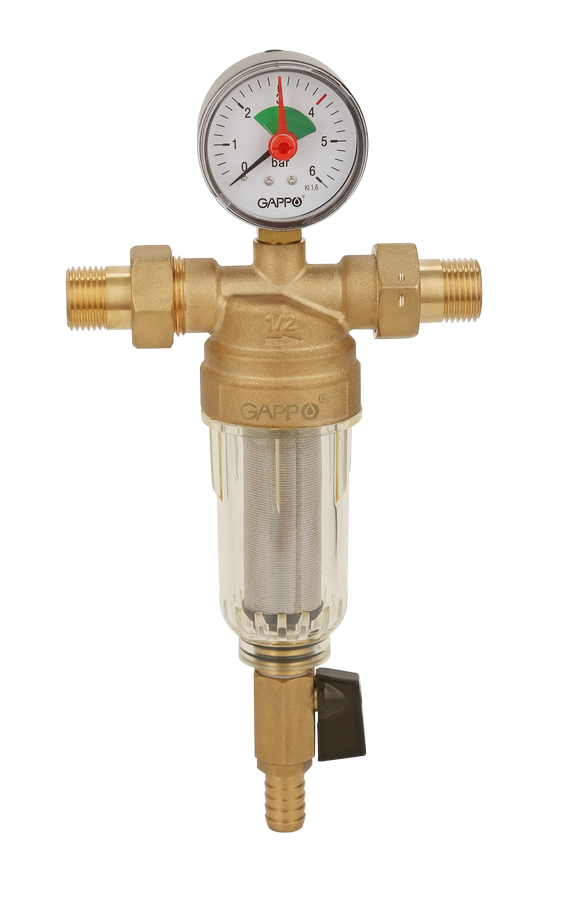 Фильтр промывной для холодной воды Gappo G1410.04 - фото 1 - id-p190937790