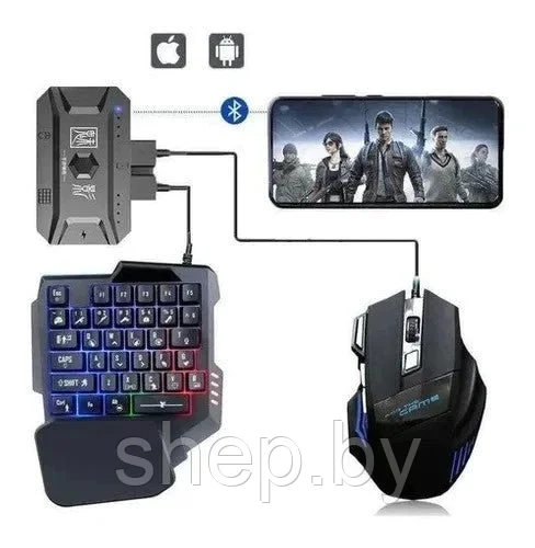 Игровой набор 5в1 для мобильных телефонов Kit Gamer KR k-200 - фото 2 - id-p193923528