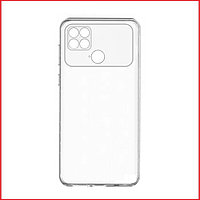Чехол-накладка для Xiaomi Poco C40 (силикон) прозрачный с защитой камеры