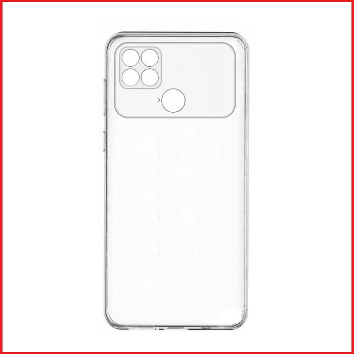 Чехол-накладка для Xiaomi Poco C40 (силикон) прозрачный с защитой камеры - фото 1 - id-p193919217
