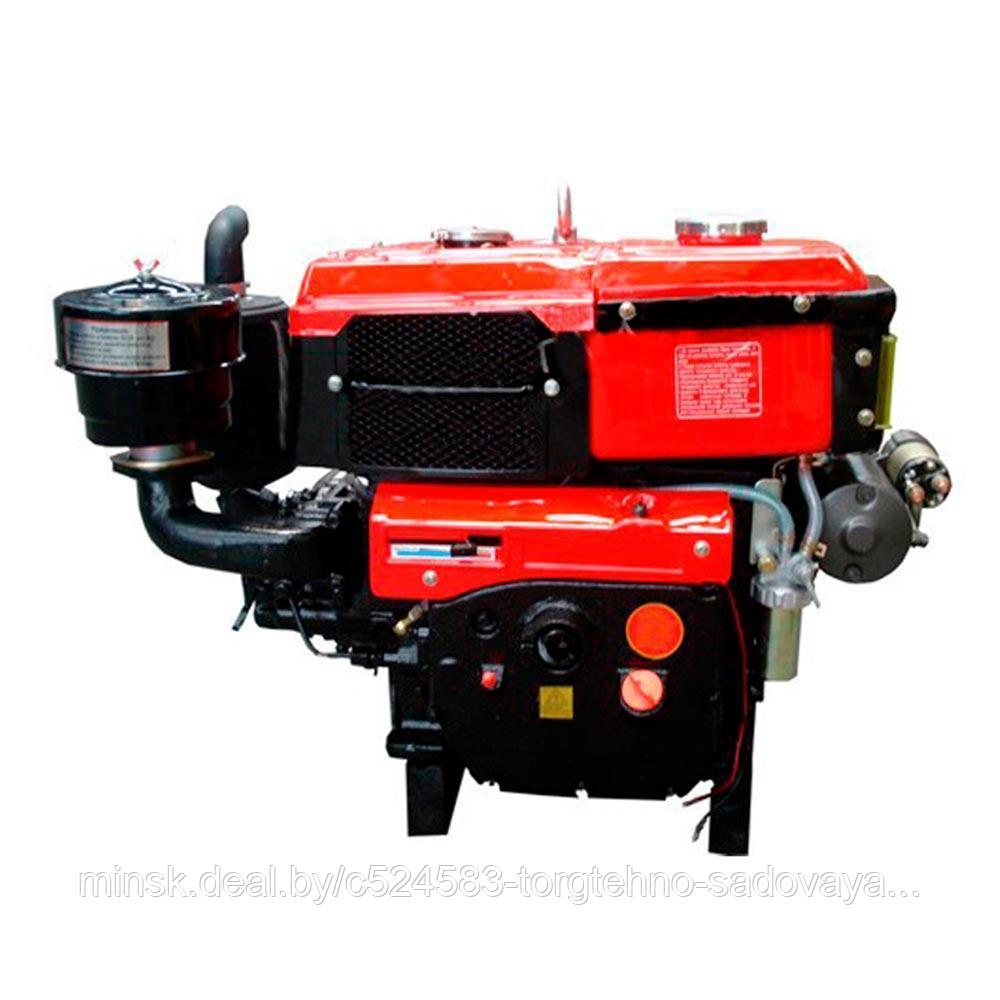 Дизельный двигатель R180NDL (Аналог HONDA) 10.5 л.с. вал 25 мм под крепление для минитракторов - фото 3 - id-p193922366