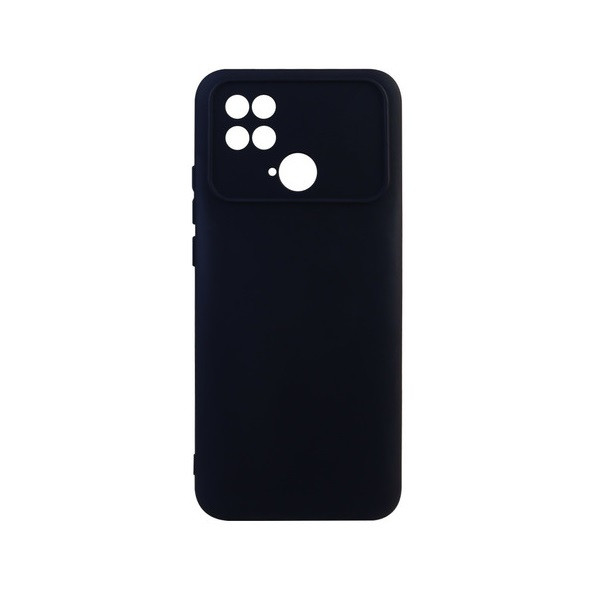 Чехол-накладка для Xiaomi Poco C40 (силикон) черный с защитой камеры - фото 5 - id-p193919162