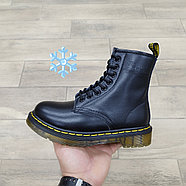 Ботинки Dr. Martens 1460 Black с мехом, фото 7