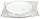 Тарелка одноразовая столовая «Мистерия» диаметр 20,5 см, 100 шт., белая, фото 2