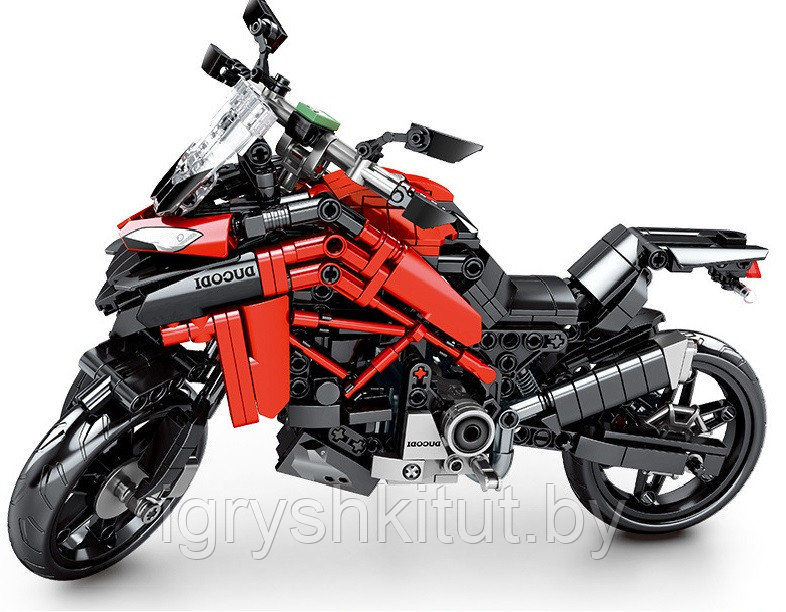 Конструктор Sembo Байк Radical Ducati Matador, 710 дет. - фото 2 - id-p193924207