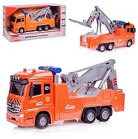 Дорожная техника кабина die-cast инерционный механизм 1:43 Funky toys FT61085