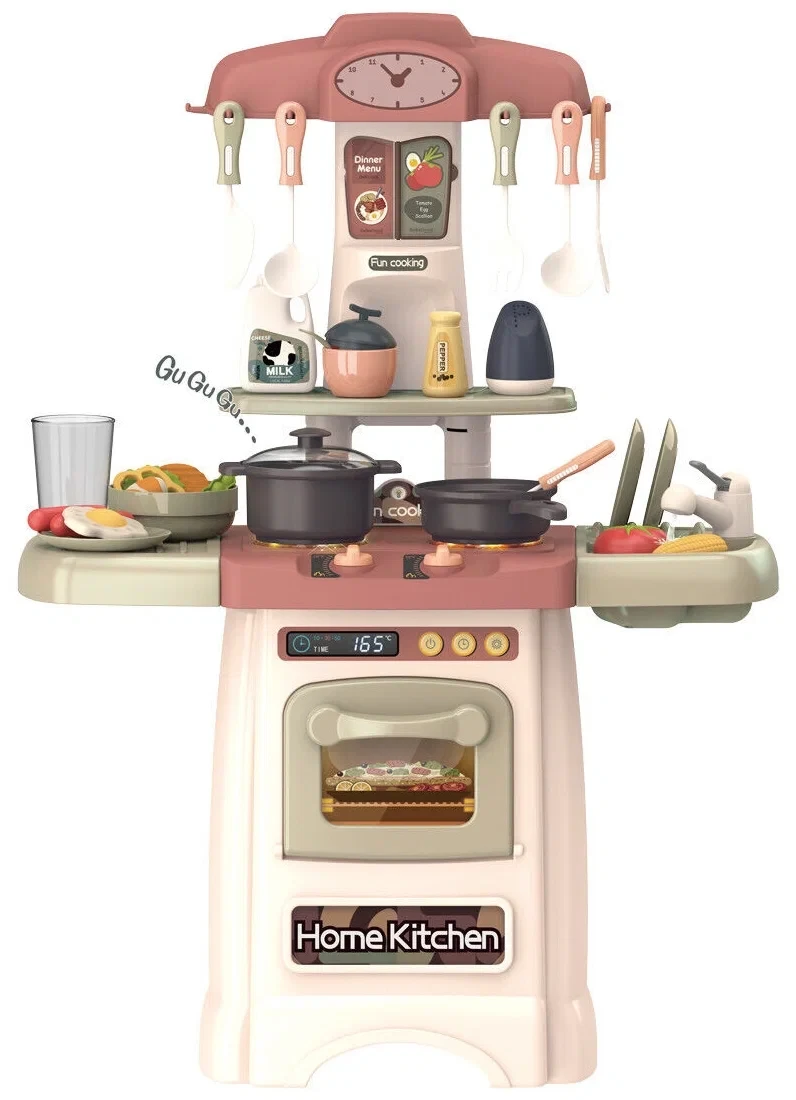 Детская игровая кухня Chef Studio бежевая Funky toys FT88354 - фото 1 - id-p193925148