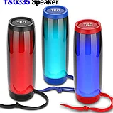 Беспроводная портативная колонка T&G TG335 с Bluetooth и FM-радио  Цвет : синий,черный,красный, фото 2