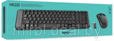 Клавиатура+мышь Logitech MK220 / 920-003169 - фото 5 - id-p193925329