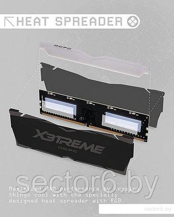 Оперативная память OCPC X3 RGB Black Label 2x16ГБ DDR4 3600 МГц MMX3A2K32GD436C18BL, фото 2
