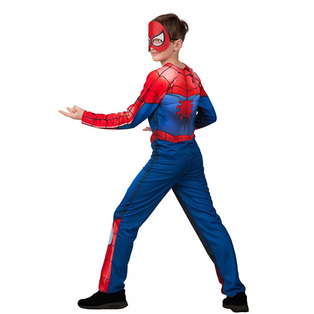 Карнавальный костюм Человек-паук Марвел (без мускулов) 5093 / Батик - фото 2 - id-p193926044