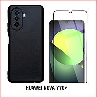Чехол-накладка + защитное стекло для Huawei Y70 Plus