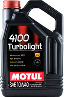 Моторное масло Motul 4100 Turbolight 10W40 4L