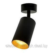 Настенный светильник Imex под лампу GU10, черный с золотом