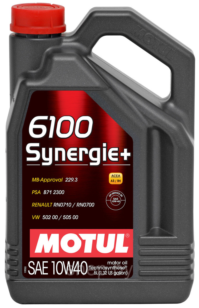 Моторное масло Motul 6100 SYN-NERGY 5W30 4L - фото 1 - id-p193927755