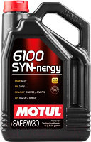 Моторное масло Motul 6100 SYN-NERGY 5W30 5L