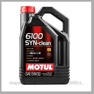 Моторное масло Motul 6100 Syn-clean 5W30  5L