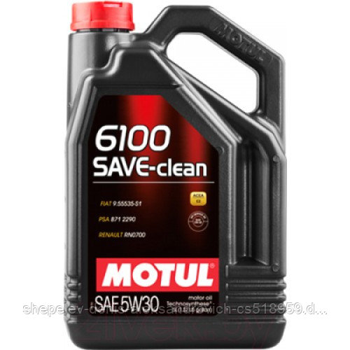 Моторное масло Motul 6100 Save-clean 5W-30 5L
