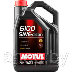 Моторное масло Motul 6100 Save-clean 5W-30  5L