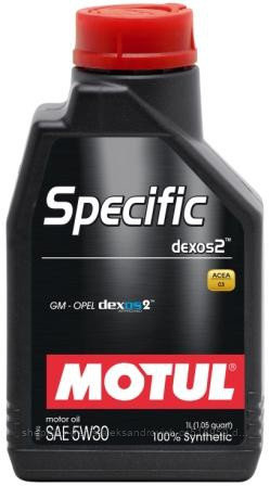 Моторное масло Motul Specific Dexos2 5W30  1L