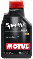 Моторное масло Motul Specific Dexos2 5W30 1L