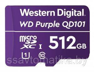 Western Digital MicroSDHC 512ГБ, Class 10 UHS 1 (WDD512G1P0C) - фото 1 - id-p193930267