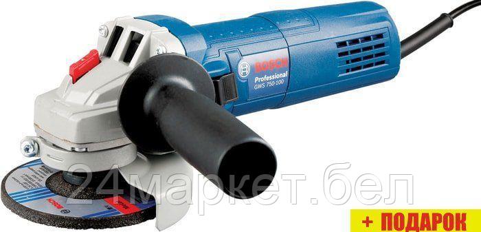 Угловая шлифмашина Bosch GWS 750 S Professional 0601394121 - фото 1 - id-p193927560