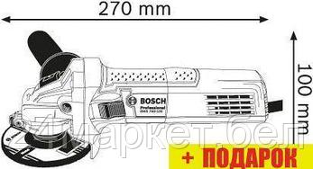 Угловая шлифмашина Bosch GWS 750 S Professional 0601394121, фото 2
