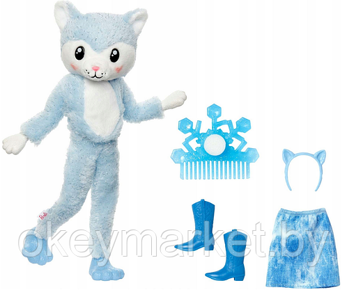 Кукла Barbie Cutie Reveal Хаски HJL63, фото 2