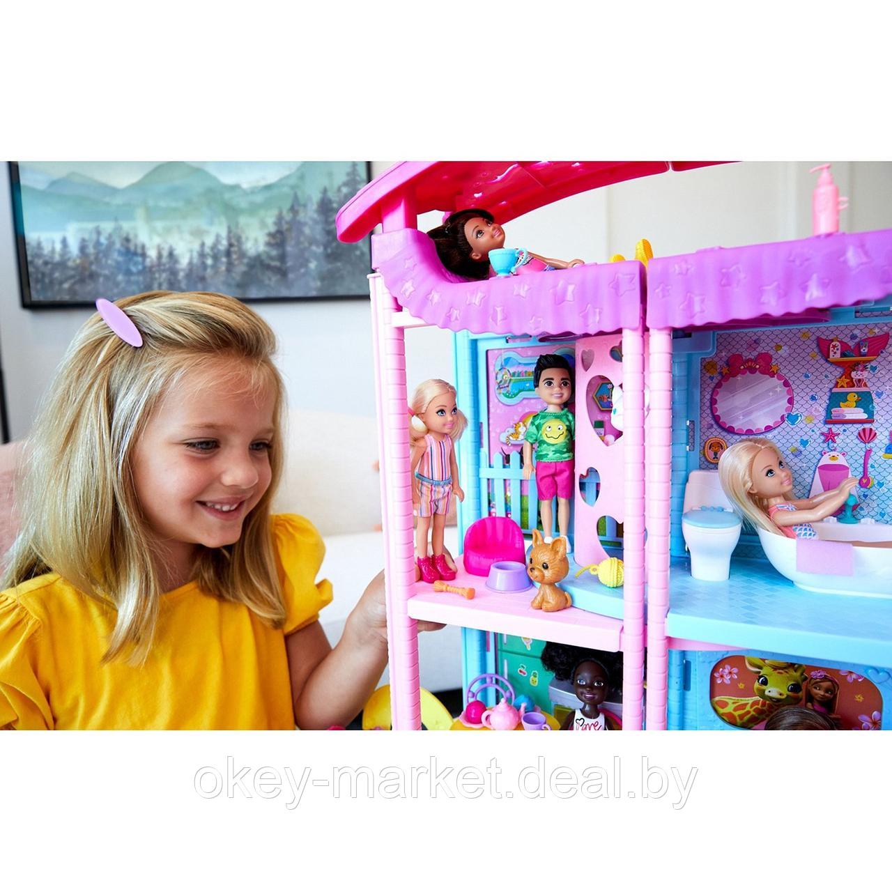 Игровой набор Barbie Mattel Дом Челси HCK77 - фото 3 - id-p193930767