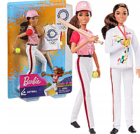 Кукла Barbie Олимпийская спортсменка Бейсболистка GJL77