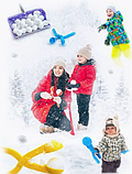 Снежколеп (устройство для делания снежков),игрушка для снега, форма для лепки из снега, фото 10