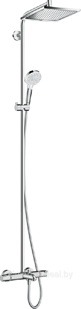 Душевая система Crometta E 240 1jet Showerpipe - фото 1 - id-p193932132