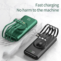 Зарядное устройство Fast charging 4 кабеля /Внешний аккумулятор 20000 мАч/Беспроводное зарядное для iPhone