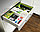 Раздвижной универсальный органайзер для столовых приборов DrawerStore Expandable Cultery Trav Зеленый корпус, фото 2