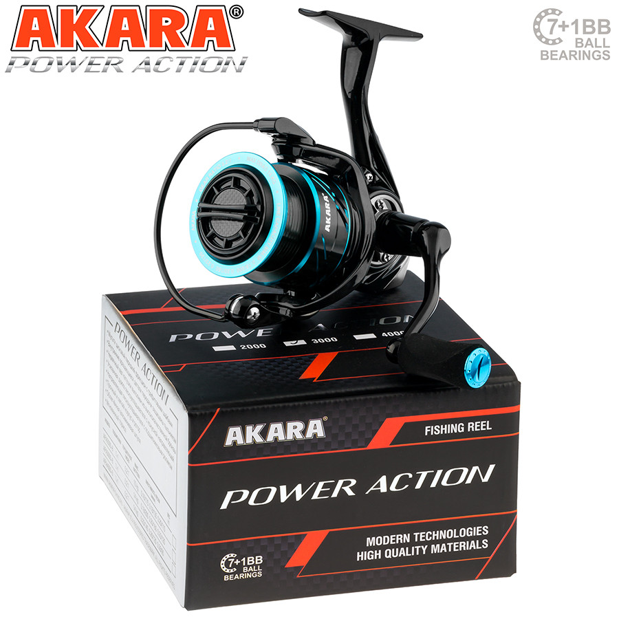 КАТУШКА БЕЗЫНЕРЦИОННАЯ AKARA POWER ACTION - фото 4 - id-p193979826