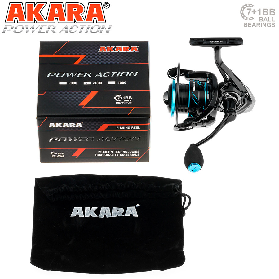 КАТУШКА БЕЗЫНЕРЦИОННАЯ AKARA POWER ACTION - фото 7 - id-p193979826