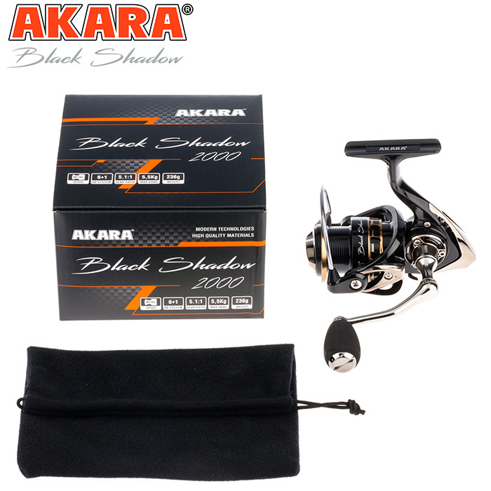 КАТУШКА БЕЗЫНЕРЦИОННАЯ AKARA BLACK SHADOW - фото 6 - id-p193979909