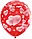 Набор воздушных шаров ПатиБум Cherry Red Сердца / 4690296040932, фото 2