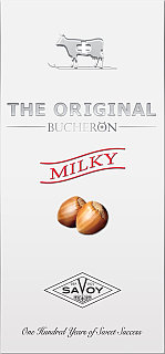 Молочный шоколад Bucheron THE ORIGINAL с фундуком, 100 гр