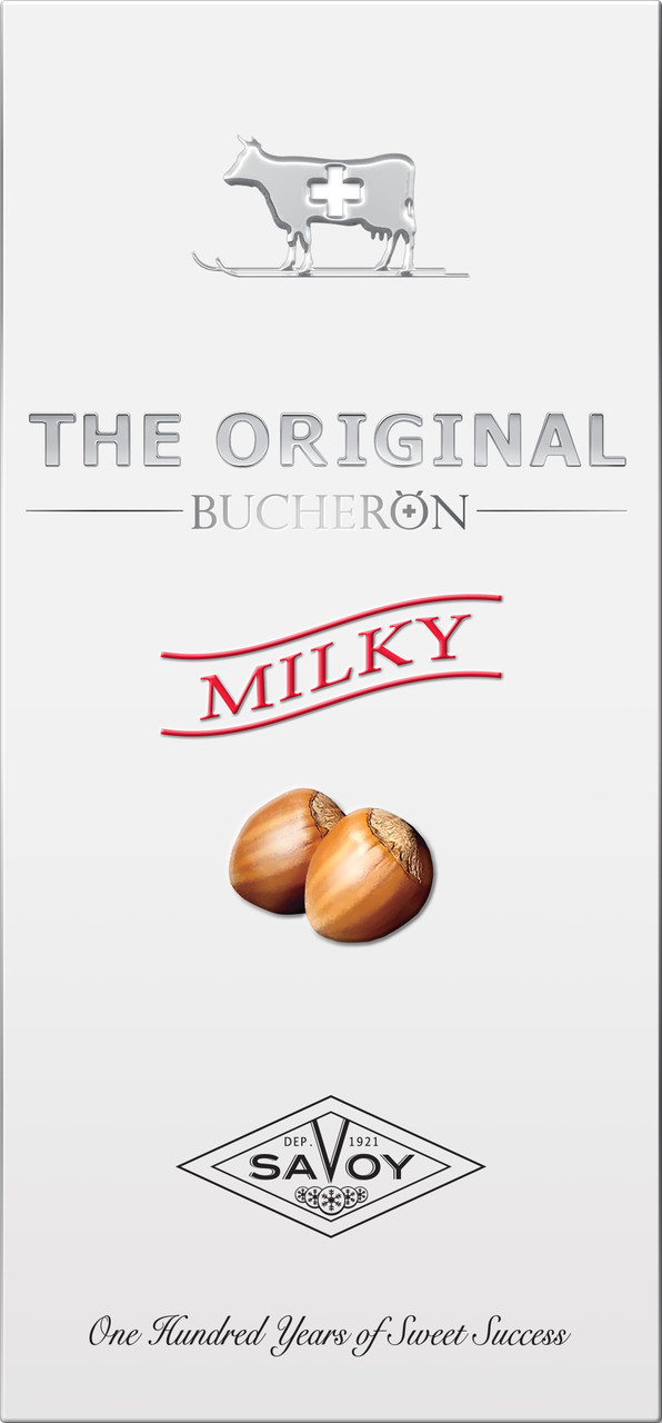 Молочный шоколад Bucheron THE ORIGINAL с фундуком, 100 гр - фото 1 - id-p193990841
