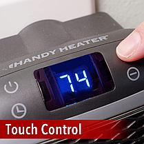 Портативный обогреватель с пультом Handy Heater Turbo, фото 3