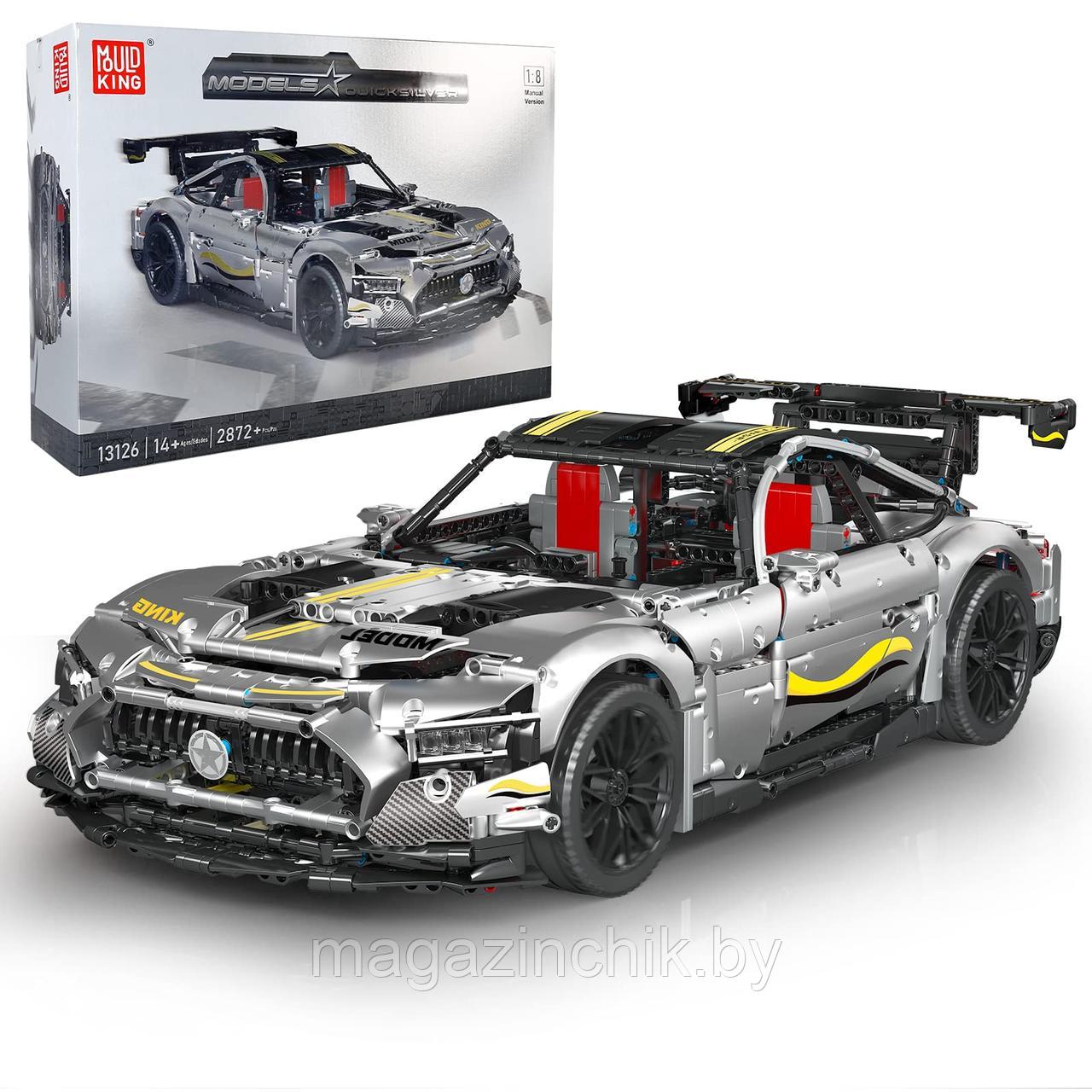 Конструктор Мерседес AMG GT 1:8 QuickSilver, Mould King 13126 Техник - фото 8 - id-p193992209