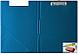 Папка-планшет с зажимом и крышкой OfficeSpace, А4, ПВХ, синяя, фото 2