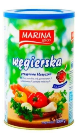 Приправа MARINA Spices Hungarian 1000гр. - фото 1 - id-p193990480