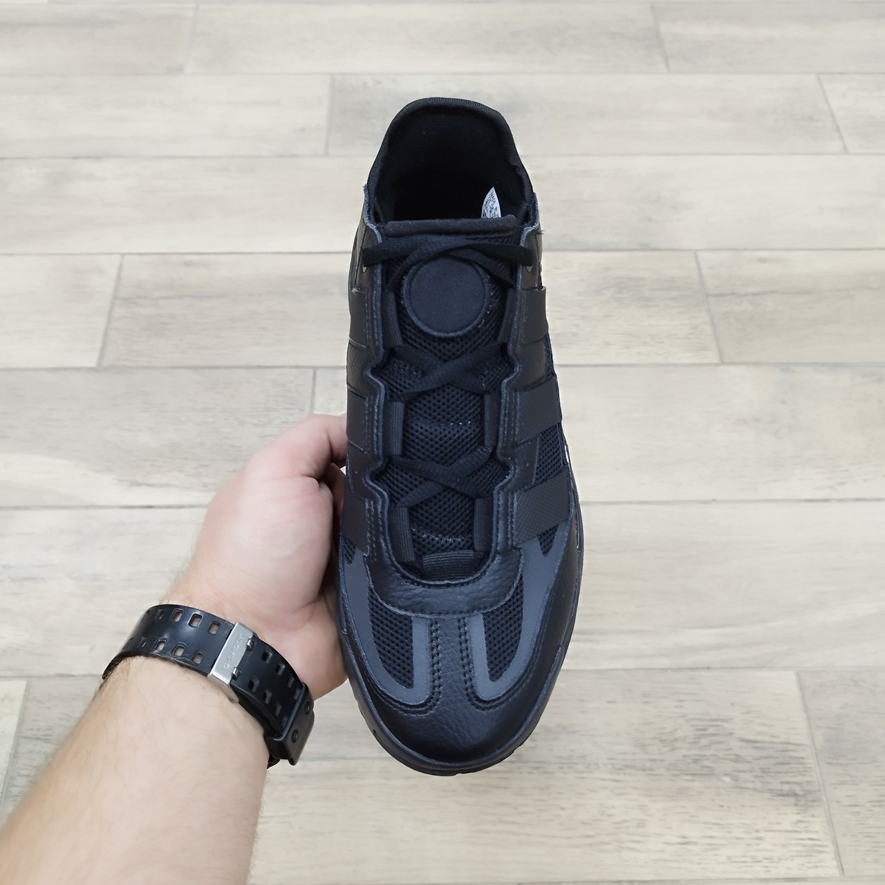 Кроссовки Adidas Niteball Full Black - фото 4 - id-p193894878