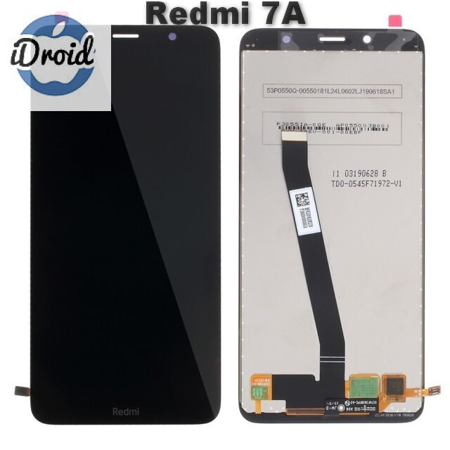 Дисплей (экран) Xiaomi Redmi 7A с тачскрином, черный цвет