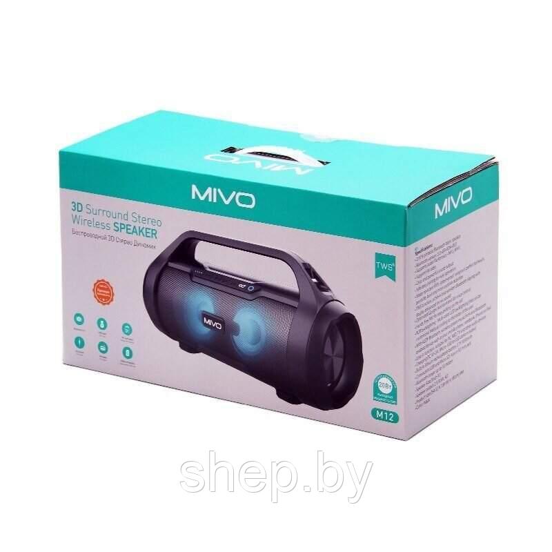 Колонка MIVO M12 с голосовым ассистентом Google и Siri - фото 7 - id-p193997661